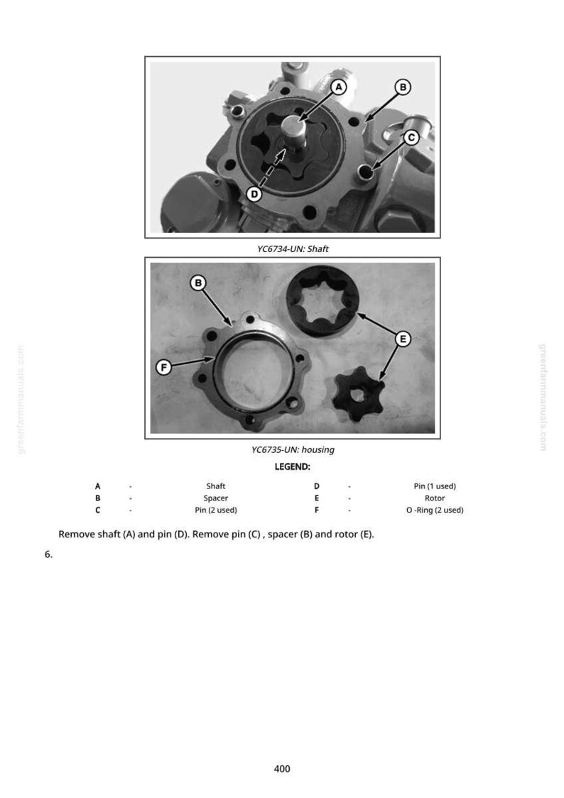 Teknisk manual för John Deere C120-tröska i PDF-format | Nedladdning direkt bild 6