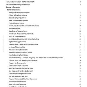 John Deere 326 P 4Wd lastare reparationsmanual PDF | Serviceverkstad | Direkt nedladdning bild 3
