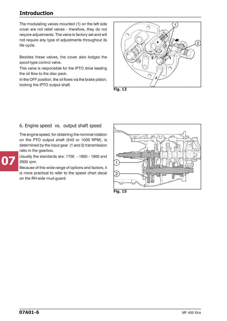Massey Ferguson 400Xtra Serie 425x 480x Traktor Service Handbuch PDF | Werkstattreparatur | Sofort Download Bild 8