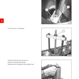 Manuale d'officina/riparazione del motore Deutz Ttcd 7.8 l6 in formato PDF / Download immediato immagine 3