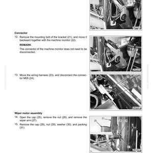 Komatsu PC78UU-10 hydraulisk grävmaskin servicemanual PDF bild 10