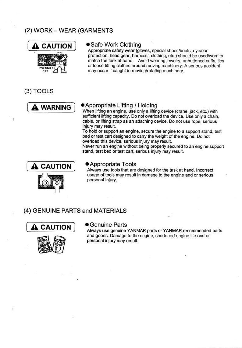 Yanmar 3Tnv 4tnv Engine Service Manual PDF | Workshop Repair | Instant Download image 6