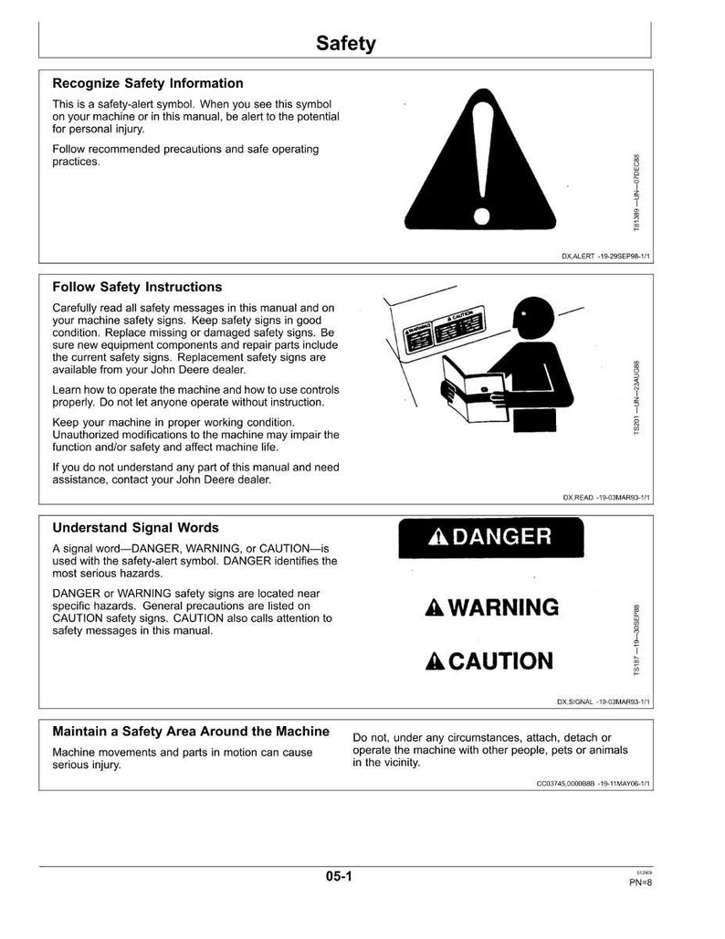 John Deere 488-maaier bedieningshandleiding pdf | Gebruikershandleiding | Direct downloaden afbeelding 7