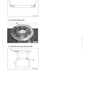 Peut inclure: Sch&eacute;ma de pi&egrave;ces automobiles avec instructions de d&eacute;montage et d'assemblage. Comprend des images d'un joint flottant, d'un roulement et de bagues ext&eacute;rieures, avec des num&eacute;ros de r&eacute;f&eacute;rence pour chaque composant.