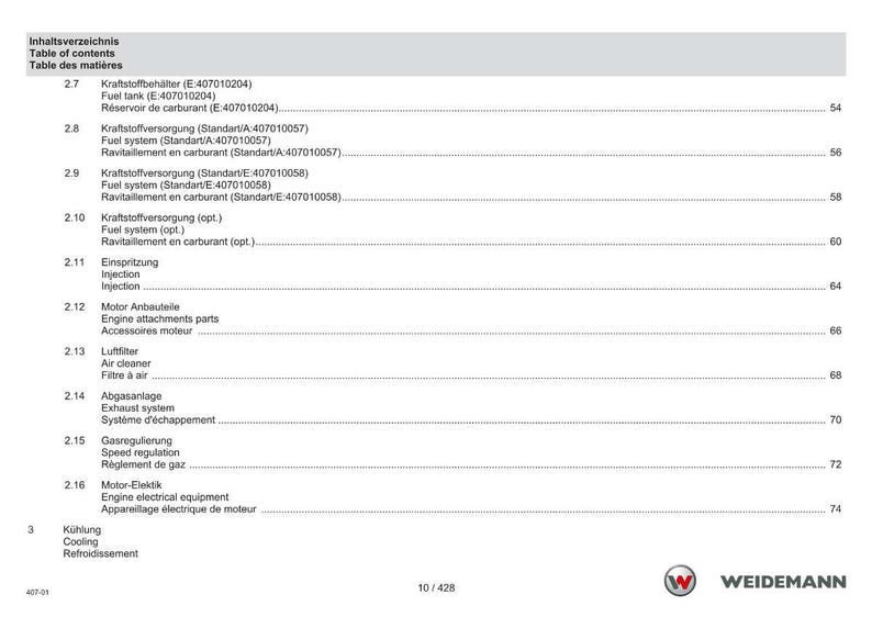 Weidemann T6025 Telehandler Parts Manual PDF | Illustrated Catalog | Instant Download image 10
