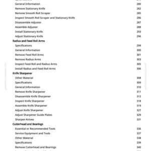 Teknisk manual för John Deere 3955, 3975 fälthackar i PDF-format | Nedladdning direkt bild 8