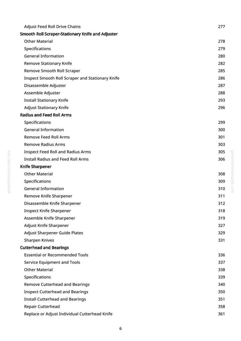 Teknisk manual för John Deere 3955, 3975 fälthackar i PDF-format | Nedladdning direkt bild 8