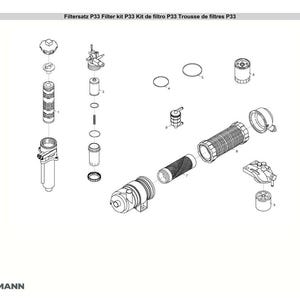 Manual de piezas para cargadora de ruedas Weidemann 1240 P26, P27, P33 y P34 en formato PDF / Catálogo ilustrado / Descarga instantánea imagen 8