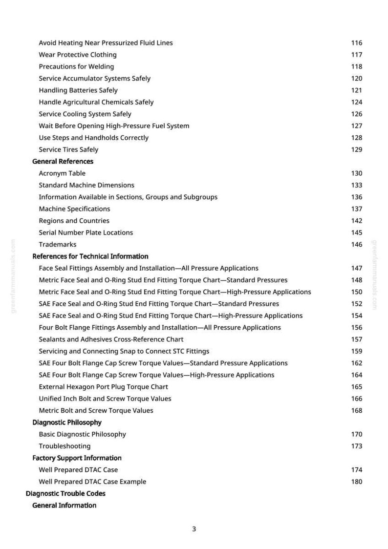 John Deere 410R, 412R, 612R, 616R självgående sprutor Diagnostikmanual Pdf | Direkt nedladdning bild 2