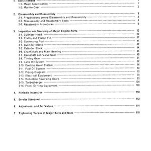 Yanmar 6Cx ete Marine engine Service Manual PDF | Workshop Repair | Instant Download image 3