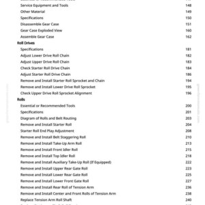 Teknisk manual för John Deere 440E och 450E balpress i PDF-format | Nedladdning direkt bild 5