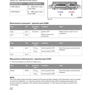 Manual de taller de la cosechadora Fendt Katana 65 s4 en PDF / Servicio y reparación / Descarga instantánea imagen 8