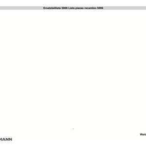 May include: White background with the text "Ersatzteilliste 5006 Lista piezas recambio 5006" in a gray bar at the top. The Weidemann logo is at the bottom left, and "Weidemann T5006 D81" is at the bottom right.