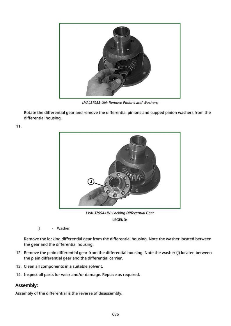 Technische handleiding John Deere 4005 compacte tractor, pdf | Direct downloaden afbeelding 8