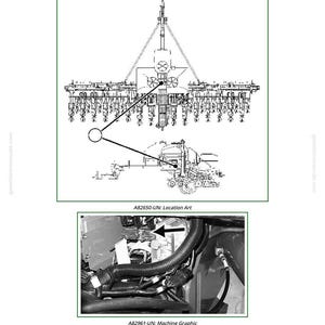 May include: Diagram of a vacuum pressure sensor connector, labeled "XB62". Includes a schematic and a machine graphic with the text "A82650-UN: Location Art" and "A82961-UN: Machine Graphic". The image is on a white background.