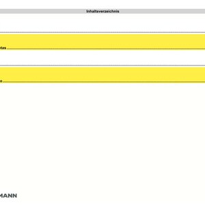 May include: A page from a catalog with the title "Inhaltsverzeichnis" at the top. The page features a list of terms in multiple languages, including "Pallet fork" and "Crocodile teeth". The Weidemann logo is at the bottom.