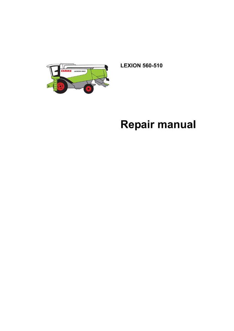 Manual de reparación en PDF para la cosechadora Claas Lexion 510, 520 y 560 / Servicio de taller / Descarga instantánea imagen 2