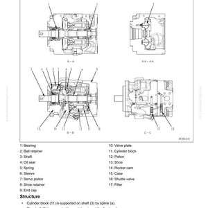 Komatsu D51EX-24 D51PX-24 Bandschaktmaskin 4D107E-3 Servicemanual bild 4