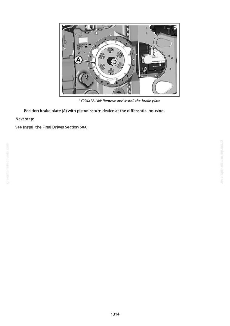 John Deere 6230R, 6250R traktor reparationsmanual PDF | Serviceverkstad | Direkt nedladdning bild 8
