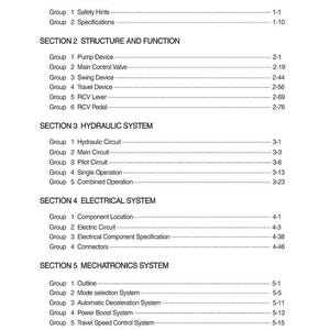 HYUNDAI R390LC-9 Crawler Excavator Service Manual | PDF | Instant Download image 1