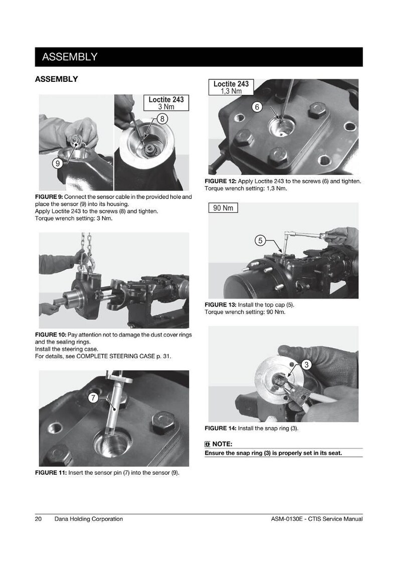Dana 755 133 755 137 755 140 Axle Workshop Manual PDF | Service Repair | Instant Download image 4