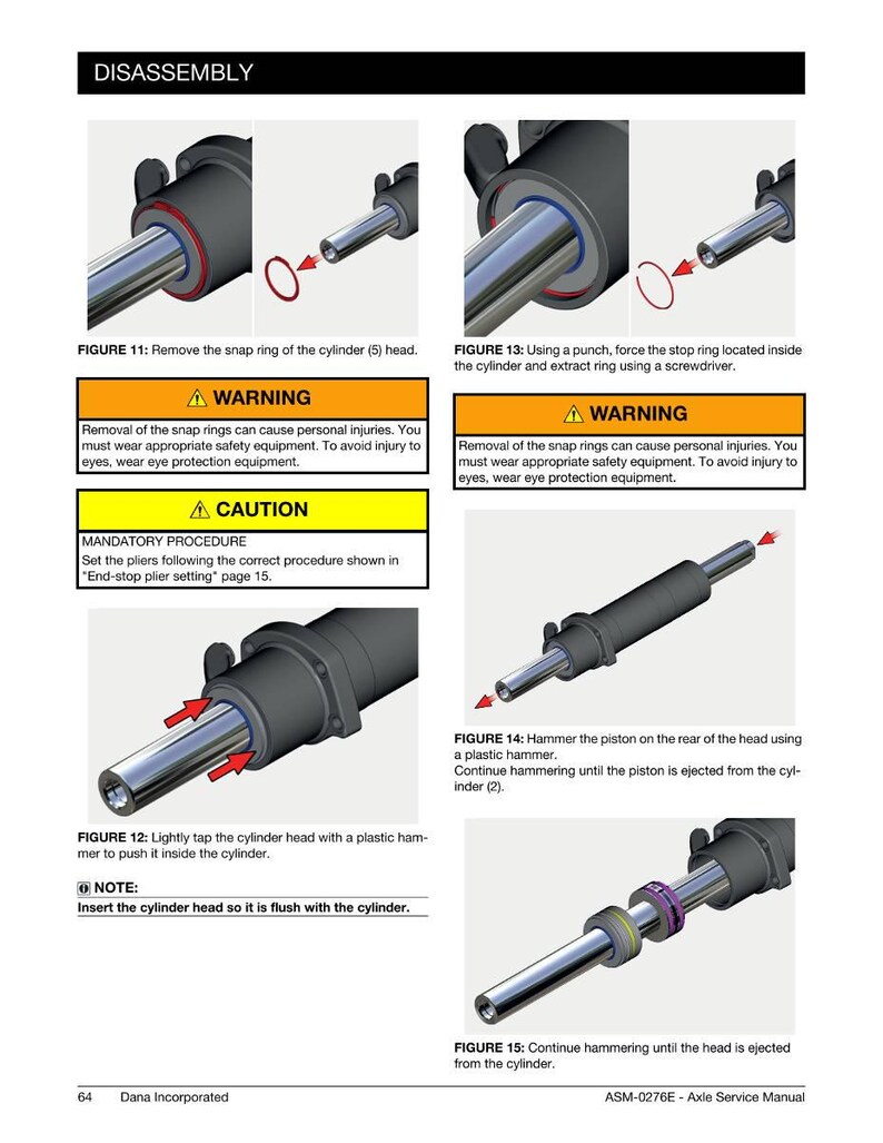 Dana 755 1021 Steering axle Workshop Manual PDF | Service Repair | Instant Download image 7