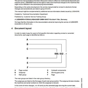 Manual de servicio en PDF para la excavadora hidráulica Liebherr A924 Rail Litronic F D LH 1191 / Reparación en taller / Descarga instantánea imagen 4