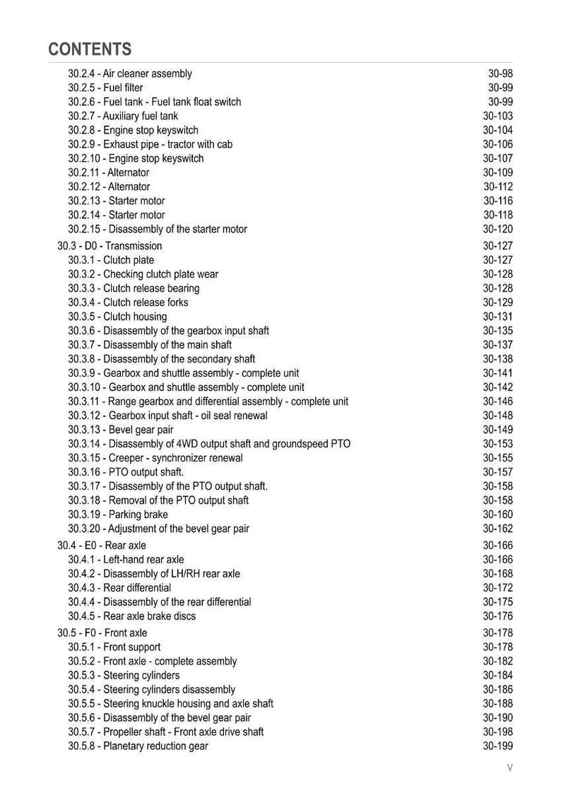 Hurlimann Prince 35-55 Tractor Workshop Manual (PDF Download) image 5