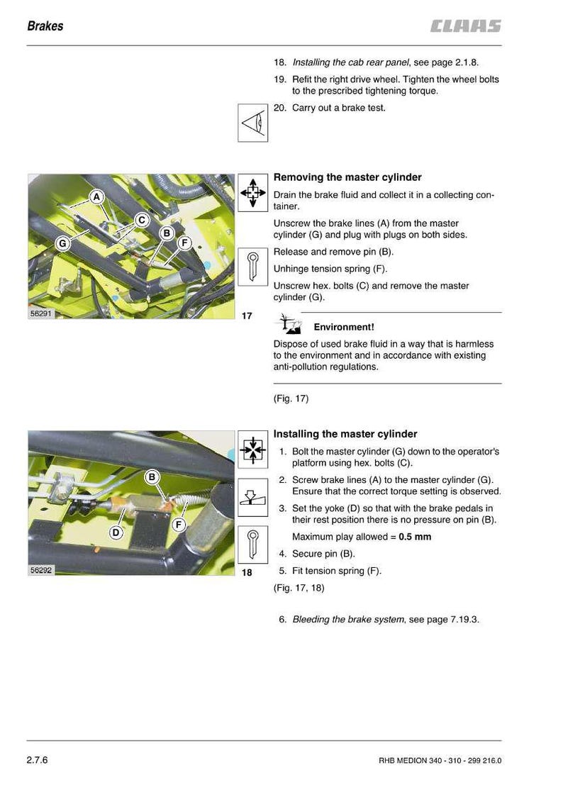 Claas Medion 310 320 330 340 Combine Repair Manual PDF | Service Workshop | Instant Download image 4