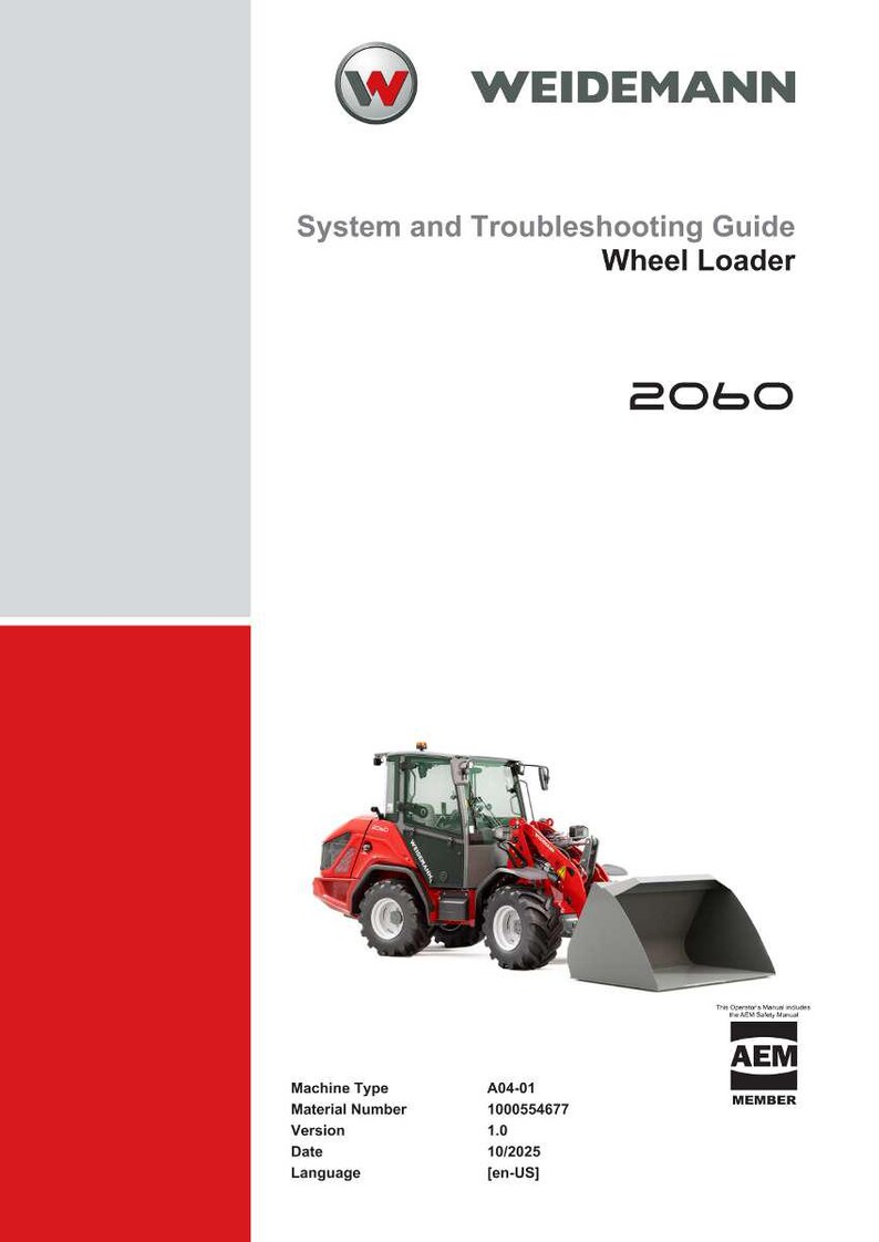 Weidemann 2060 Wheel loader Troubleshooting Manual PDF | Diagnostic Guide | Instant Download image 2