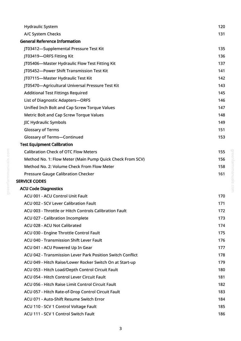 John Deere 8100, 8200, 8300, 8400 Tractor Repair Manual PDF | Service Workshop | Instant Download image 2