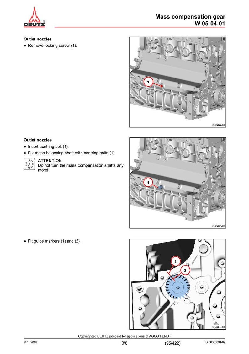 Werkplaatshandleiding Deutz Tcd 4.1 l4 tier 4f-motor, pdf | Servicereparatie | Direct downloaden afbeelding 4
