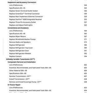 John Deere 8Rt 410, 8Rt 310, 8Rt 370, 8Rt 340 traktorreparationsmanual PDF | Serviceverkstad | Direktnedladdning bild 10