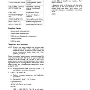 May include: A diagnostic codes document for SA 03 - Transmission, featuring a schematic legend, possible causes, and a diagnosis and solution section. Instructions are provided for checking calibration and troubleshooting.