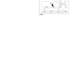 May include: Diagram of an engine component with the text "Tighten the exhaust manifold nuts to correct tightening torque. NOTE: Do not overtighten!" A measurement of 50 Nm is indicated. The image is from the 5th Generation AWF Engines manual.