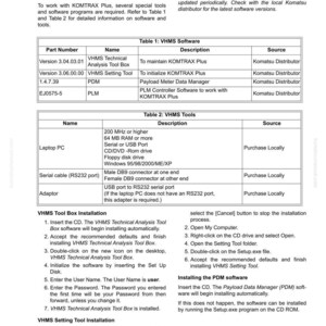 Komatsu 860E-1KT Dump Truck Servicemanual Reparation Verkstad PDF Ladda ner bild 5