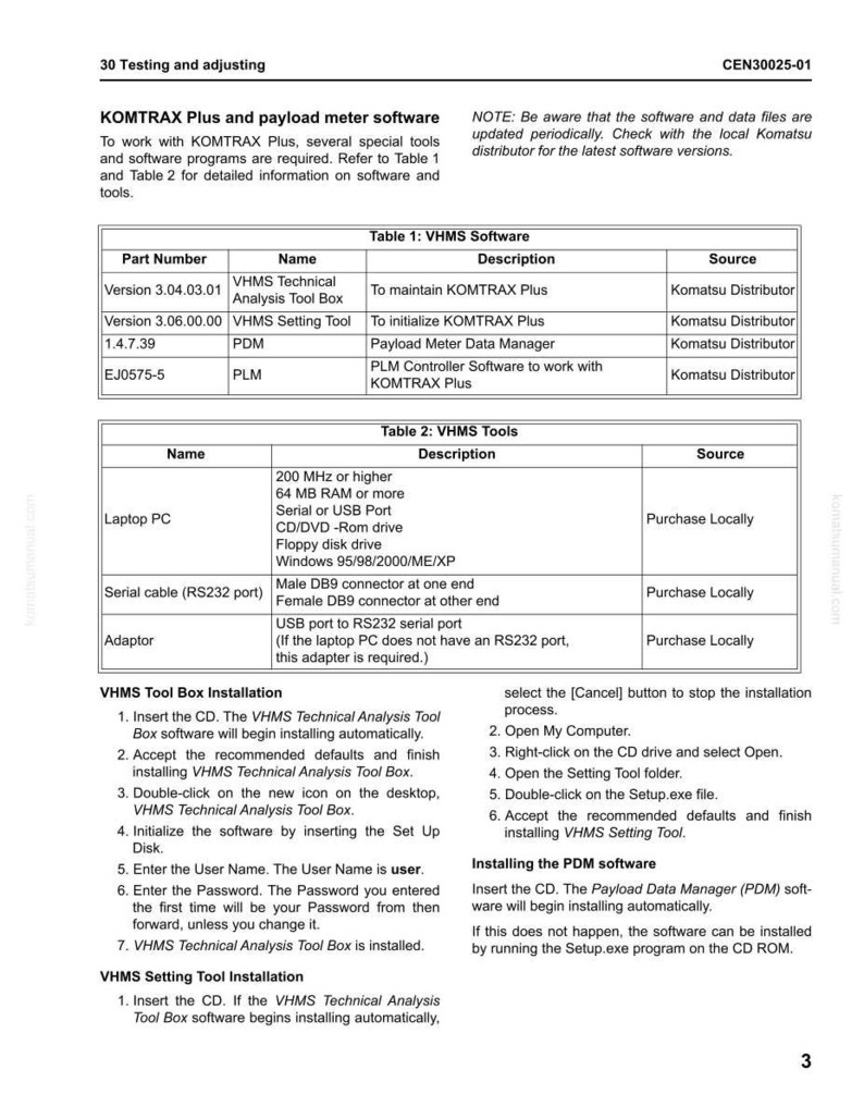Komatsu 860E-1KT Dump Truck Servicemanual Reparation Verkstad PDF Ladda ner bild 5