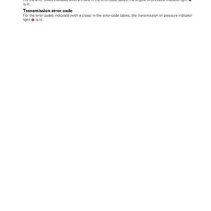 Op de afbeelding: Een witte pagina met tekst die foutcodes voor een Massey Ferguson-machine beschrijft. De tekst bevat "Weergave van foutcodes", "Motorfoutcode" en "Transmissiefoutcode". Het document bevat ook het Massey Ferguson-logo.