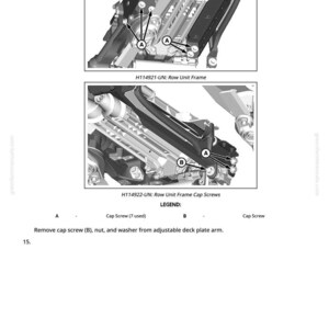 John Deere 608Fc majsaggregat Teknisk manual PDF | Direkt nedladdning bild 9