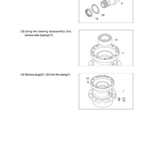 Manual de servicio de la excavadora de orugas HYUNDAI R140LC-7 / PDF / Descarga instantánea imagen 5