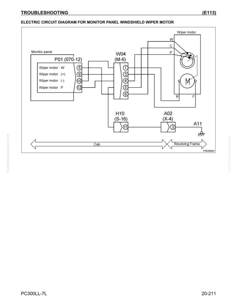 Komatsu Pc300ll-7L Excavator Service Manual PDF | Workshop Repair | Instant Download image 7