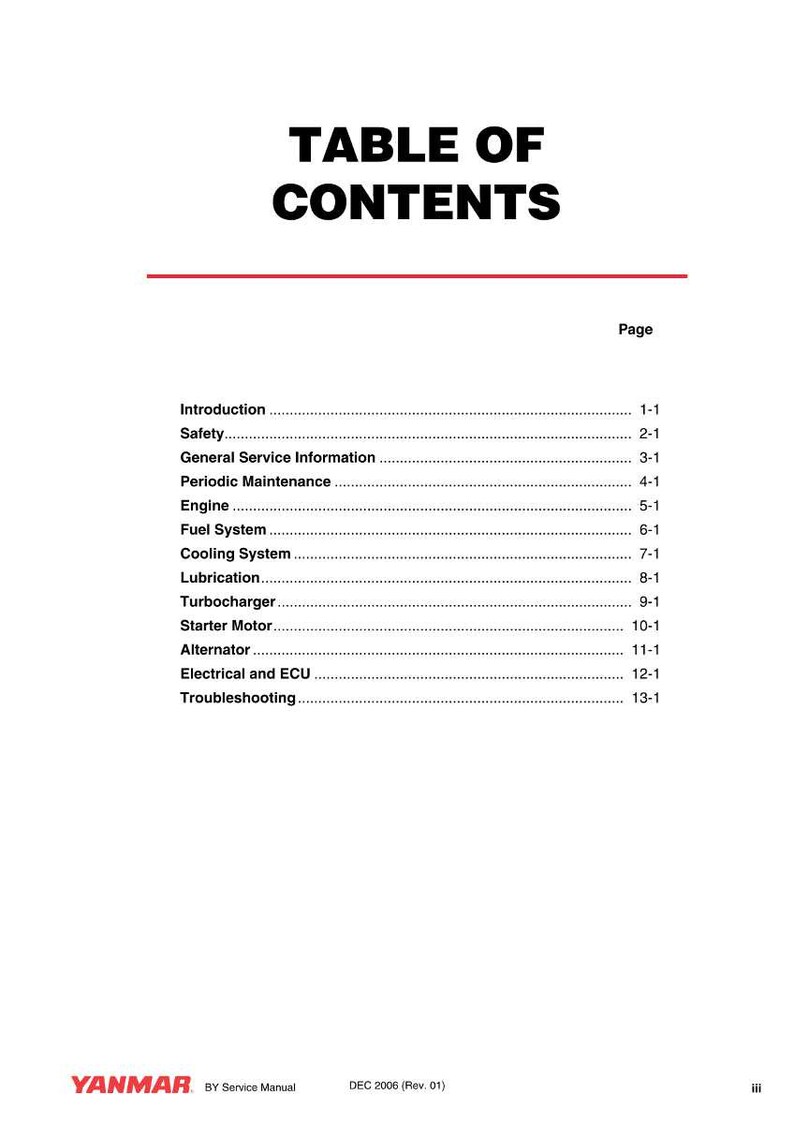 Yanmar 4By 6by Marine engine Service Manual PDF | Workshop Repair | Instant Download image 3