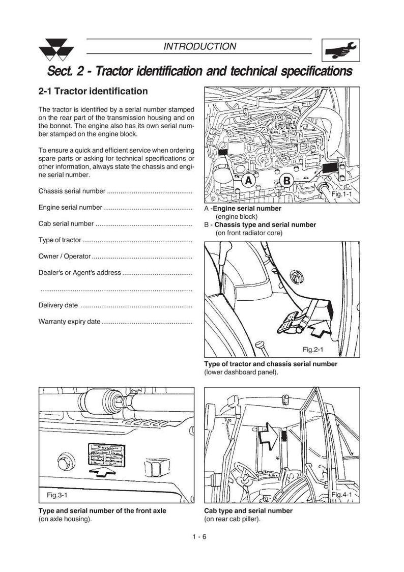 Manual de servicio para tractores Massey Ferguson 2210, 2225 y 2235 en formato PDF / Reparación de taller / Descarga instantánea imagen 10