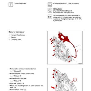 Werkplaatshandleiding Deutz Tcd 4.1 l4 tier 4f-motor, pdf | Servicereparatie | Direct downloaden afbeelding 3