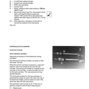 Manual de reparación en PDF para la cosechadora Claas Dominator 38, 48, 58 y 68 / Servicio de taller / Descarga instantánea imagen 10