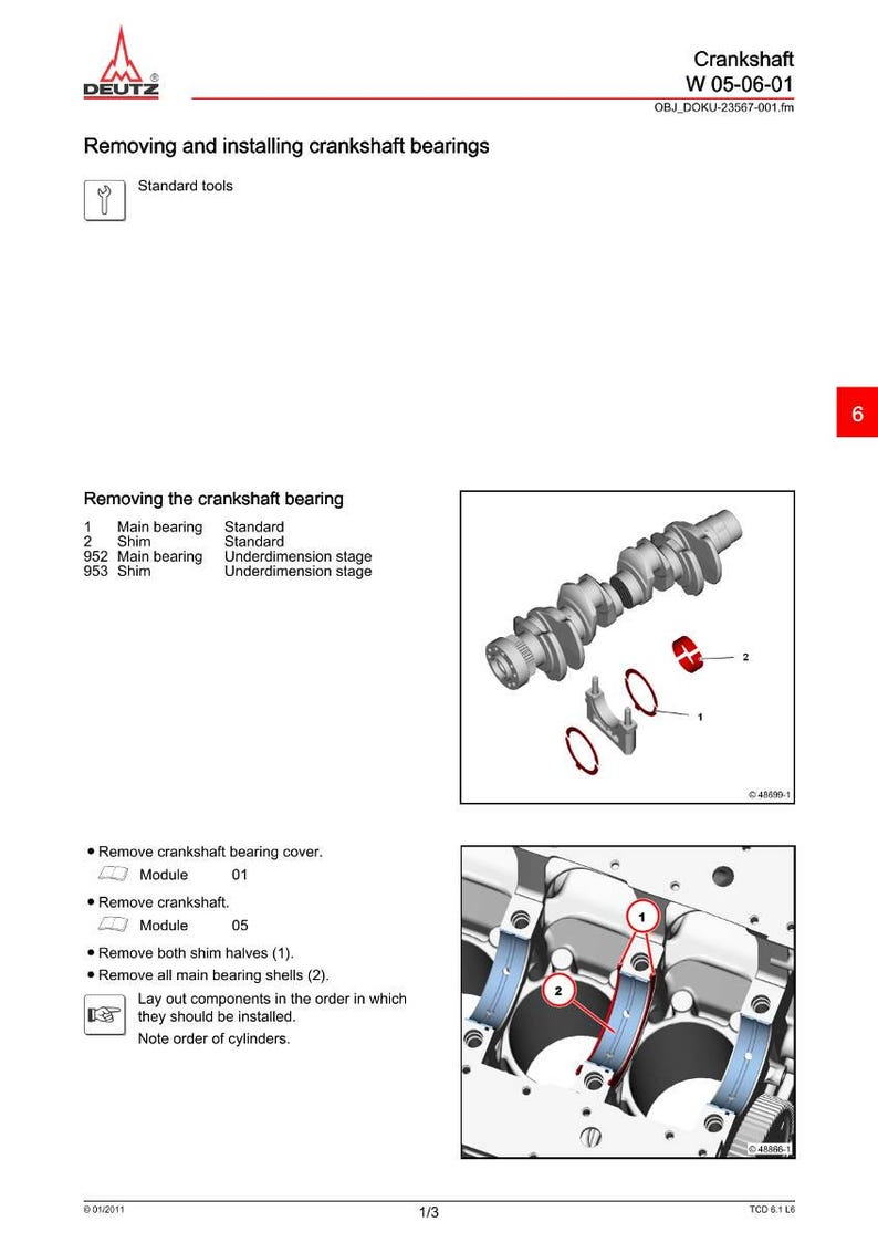 Deutz Tcd 4.1 l4 Engine Workshop Manual PDF | Service Repair | Instant Download image 4