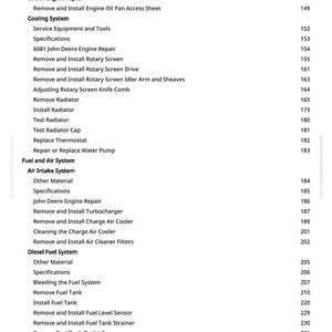 John Deere 9650 Cts skördetröska Teknisk manual PDF | Direkt nedladdning bild 6
