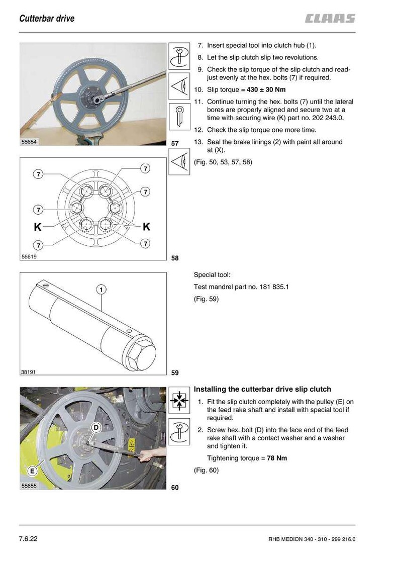 Claas Medion 310 320 330 340 Combine Repair Manual PDF | Service Workshop | Instant Download image 8