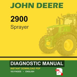 John Deere 2900 spruta Diagnostikmanual PDF | Direktnedladdning bild 1