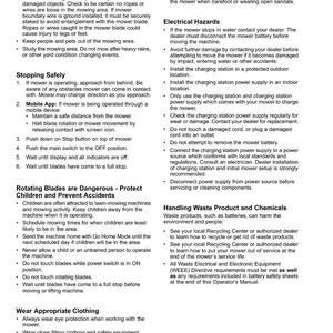 John Deere Mowit 500F Serie II Robotgräsklippare Bruksanvisning PDF | Ägarhandbok | Direkt nedladdning bild 7